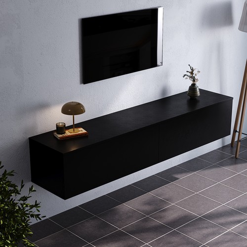 160cm wall mounted cabinet - wall, tv