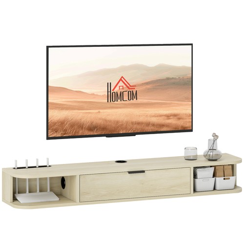 Homcom 120 floating unit - 120, tv
