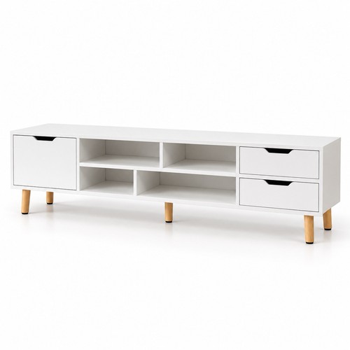 140cm high gloss floating - 140cm, tv