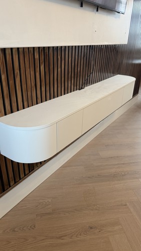 White floating unit - white,