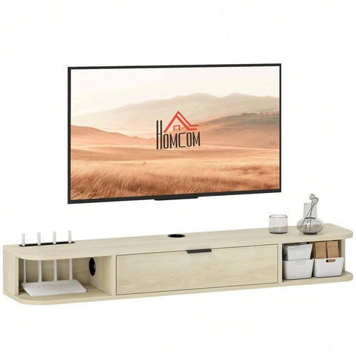Wall mounted floating unit - wall,