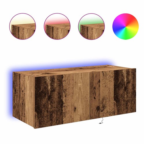 Wall cabinets with led - tv,