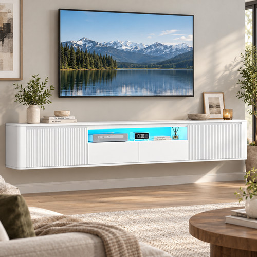 Floating stand white - stand,