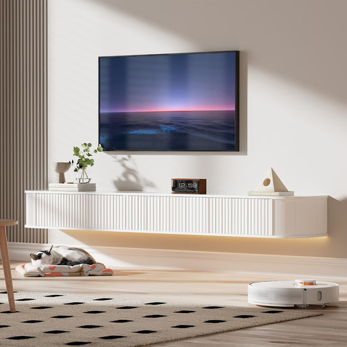 Floating stand unit with - tv,