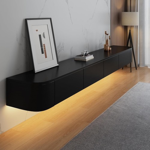 240cm black led - led, tv