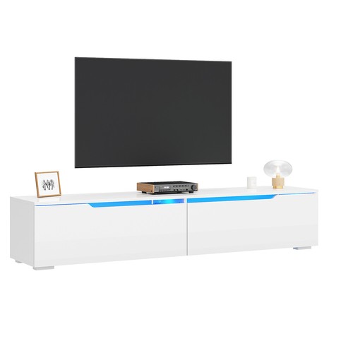 High gloss white 160cm - gloss,